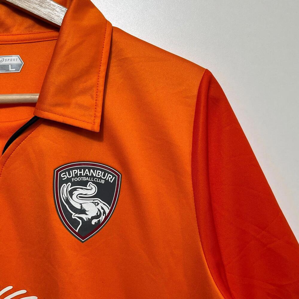 2014-2015 Thai League 1 Suphanbury FC Home Orange Grand Sport Jersey Size L - Picture 4 of 15
